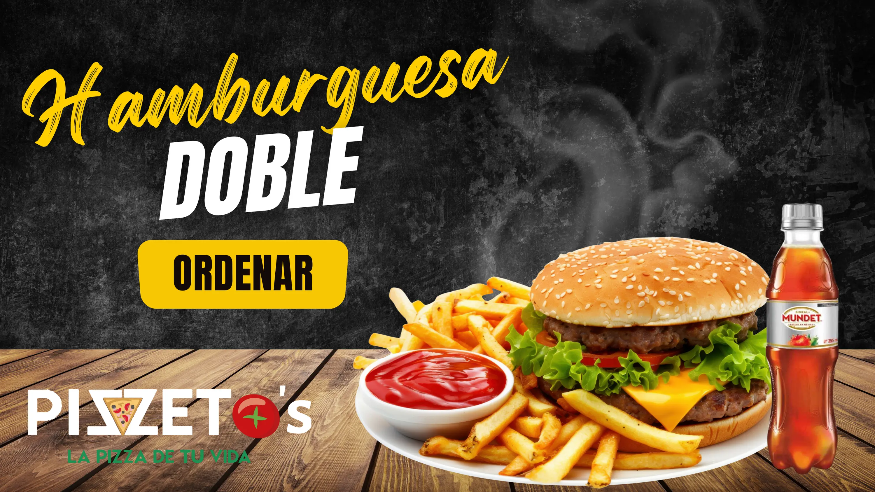 Hamburguesa Doble
